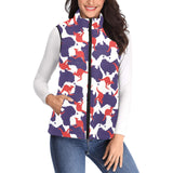 Kangaroo Australian pattern Women's Padded Vest