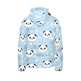 Cute panda pattern Kids' Boys' Girls' Padded Hooded Jacket