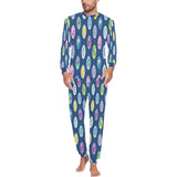 Surfboard Pattern Print Design 03 Men's All Over Print Pajama