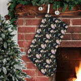 Hummingbird Pattern Print Design 03 Christmas Stocking