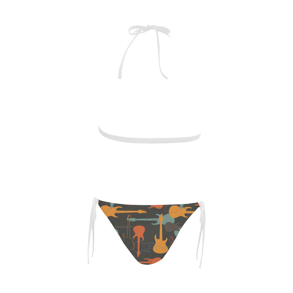electric guitars pattern Sexy Bikinis Two-Piece Swimsuits