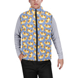 Guinea Pig Pattern Print Design 02 Men's Padded Vest
