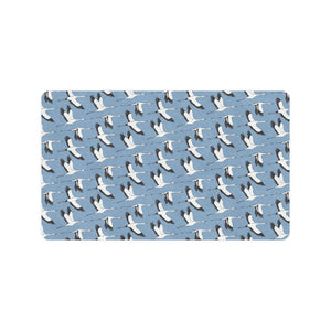 Seagull Pattern Print Design 04 Doormat