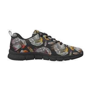 Eagle Pattern Print Design 05 Men's Breathable Sneakers ( Model 055)