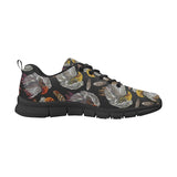 Eagle Pattern Print Design 05 Men's Breathable Sneakers ( Model 055)