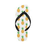 Pineapples pattern Unisex Flip Flops