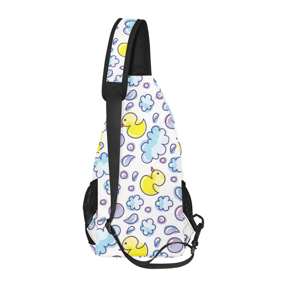 Duck Pattern Print Design 01 All Over Print Chest Bag