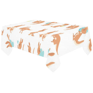 Cute Kangaroo pattern Tablecloth