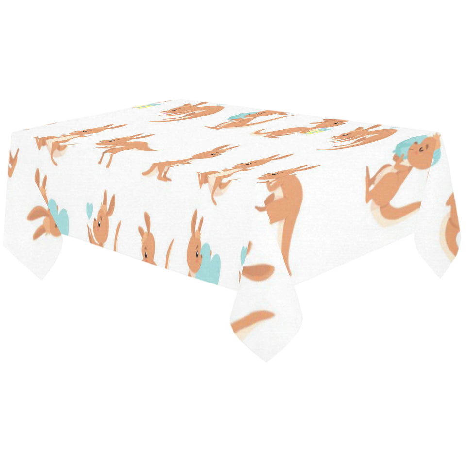 Cute Kangaroo pattern Tablecloth