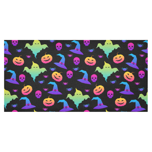 Colorful halloween background Tablecloth