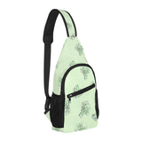 broccoli sketch pattern All Over Print Chest Bag