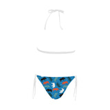 Colorful rhino pattern Sexy Bikinis Two-Piece Swimsuits