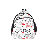 Bicycle Pattern Print Design 04 All Over Print Chest Bag