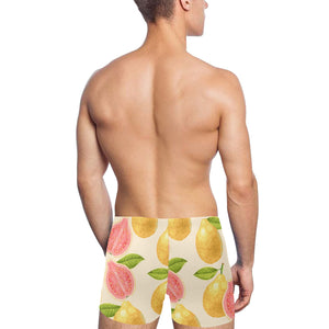 Beautiful guava pattern Men's Swimming Trunks