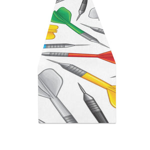 Darts Pattern Print Design 03 Table Runner