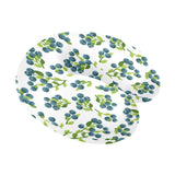 blueberry white background U-Shaped Travel Neck Pillow