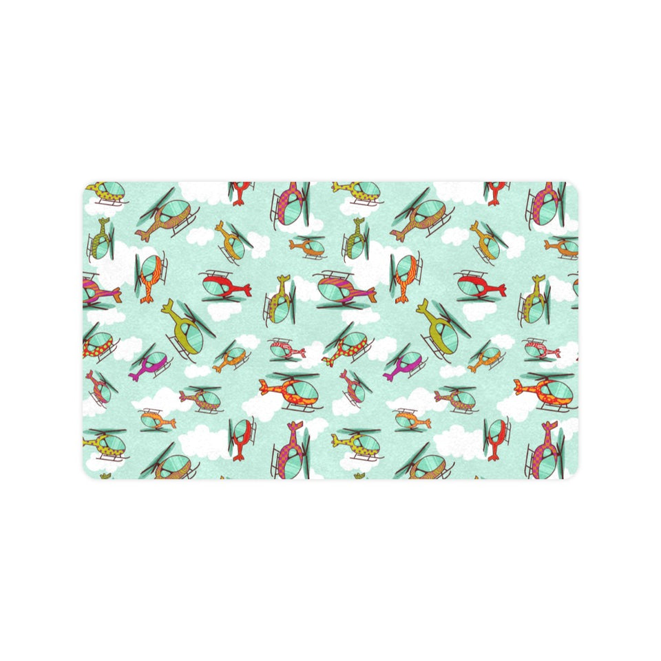 Helicopter design pattern Doormat