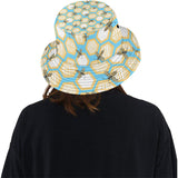 Bee honeycomb pattern Unisex Bucket Hat