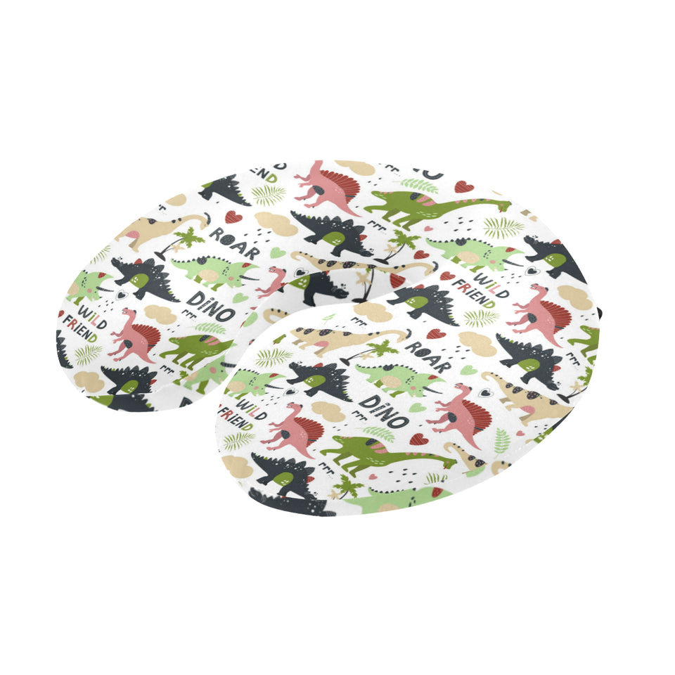 Cute dinosaurs pattern U-Shaped Travel Neck Pillow