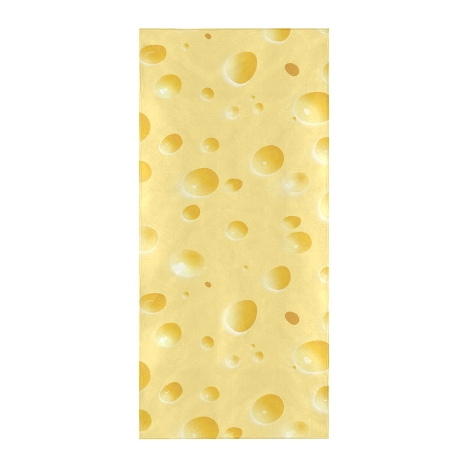Cheese texture Beach Towel