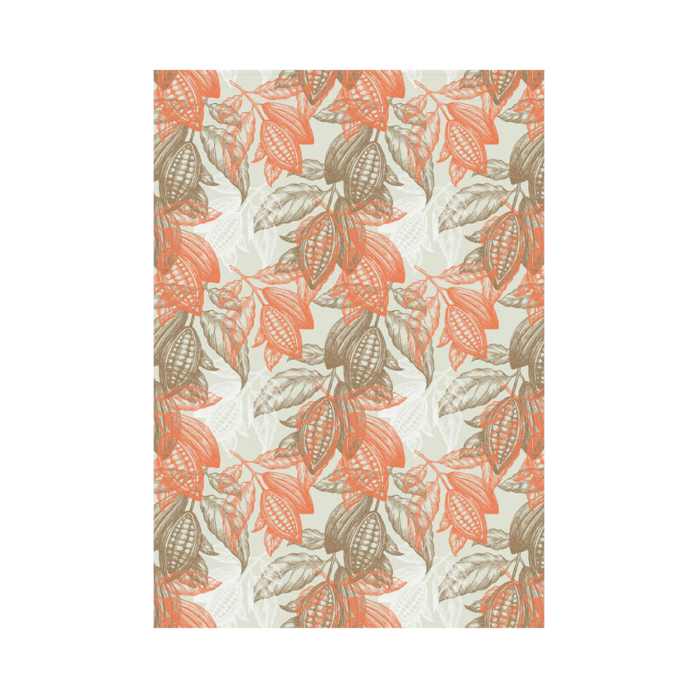 Cocoa beans Cocoa tree pattern House Flag Garden Flag