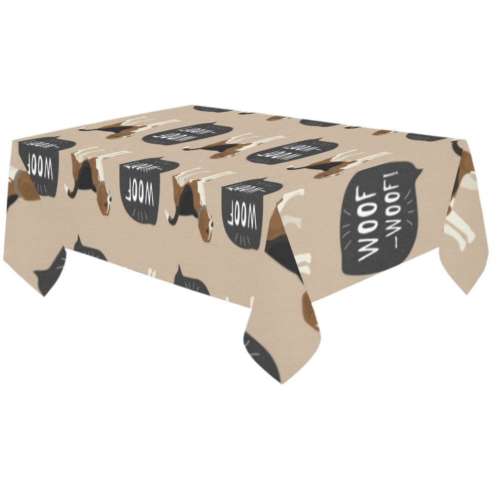 Beagle pattern Tablecloth