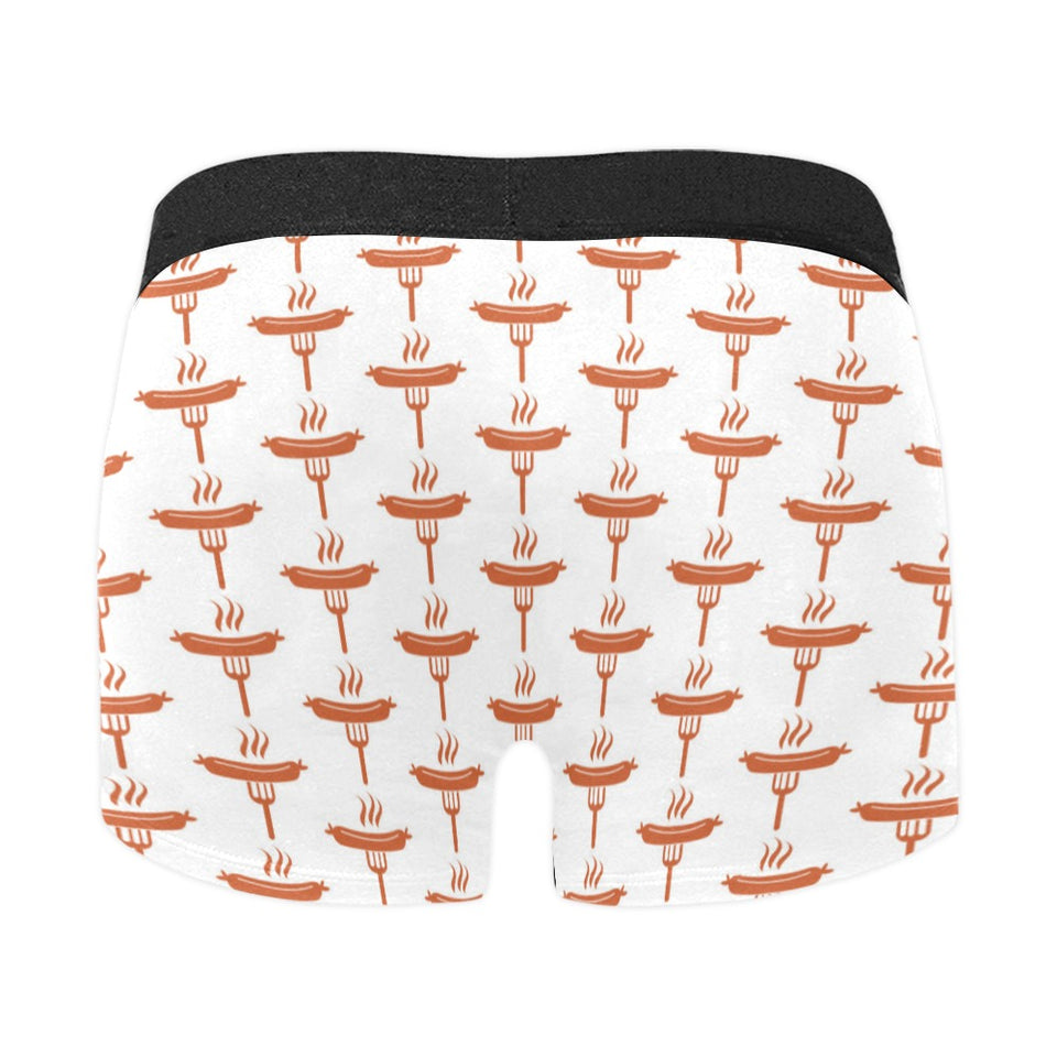 Sausage Pattern Print Design 05 Men's All Over Print Boxer Briefs Men's Underwear