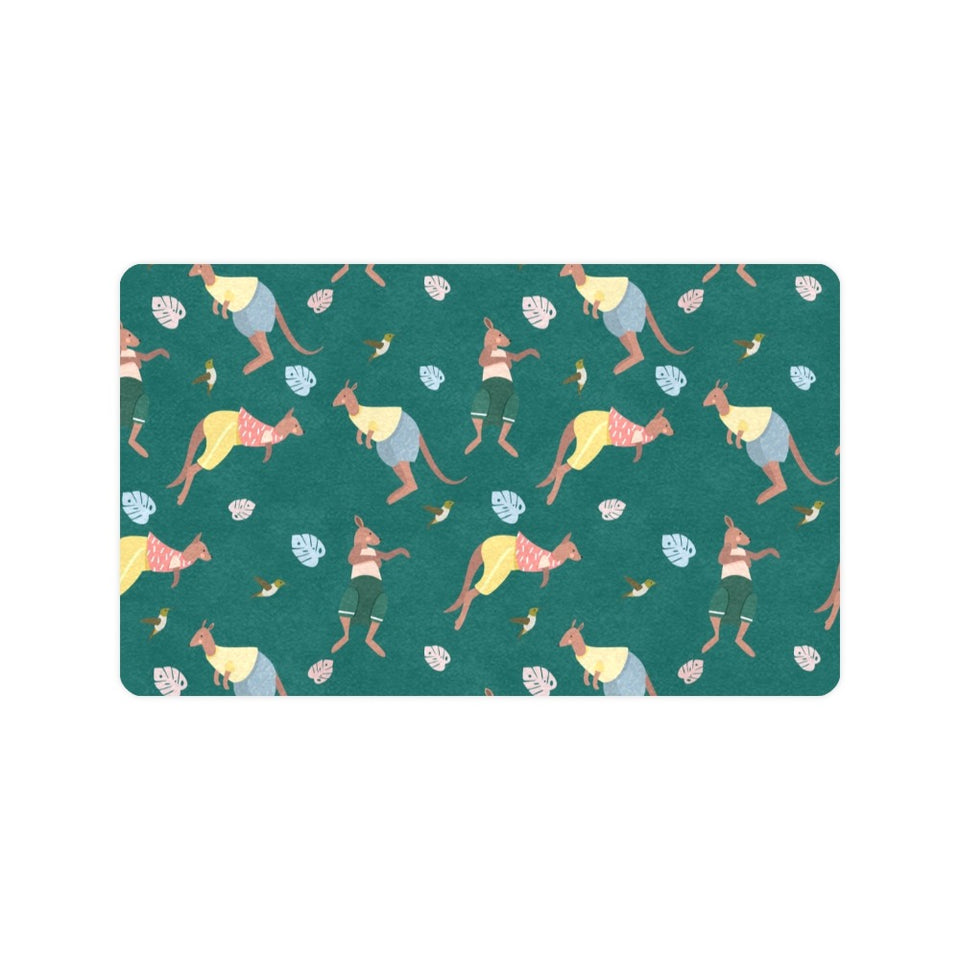 Kangaroo leaves pattern Doormat