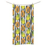 papaya design pattern Bath Towel