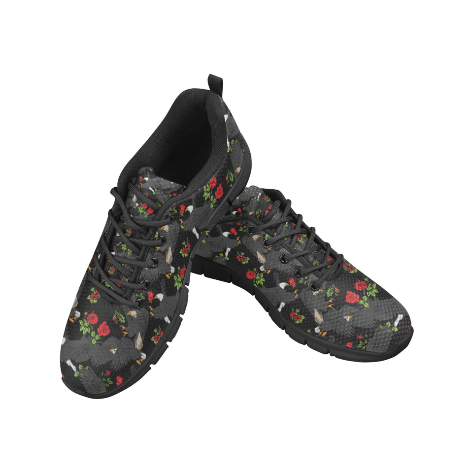 Eagle Pattern Print Design 04 Women's Sneaker Shoes