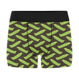 Green Peas Pattern Print Design 05 Men's All Over Print Boxer Briefs Men's Underwear