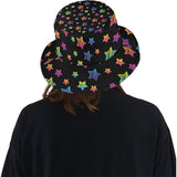 Colorful star pattern Unisex Bucket Hat