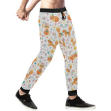 cute tribal fox pattern Unisex Casual Sweatpants