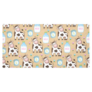 Cow bottle of milk pattern Tablecloth
