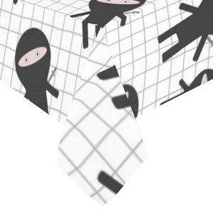 Ninja pattern plaid background Tablecloth