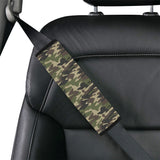 Dark Green camouflage pattern Car Seat Belt Cover