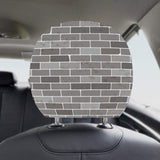 Brick Printed Pattern Print Design 05 Car Headrest Cover