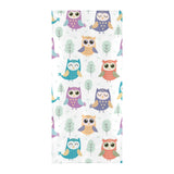 Cute owl pattern Beach Towel