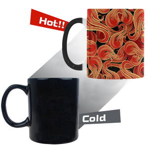 Fire flame pattern Morphing Mug Heat Changing Mug