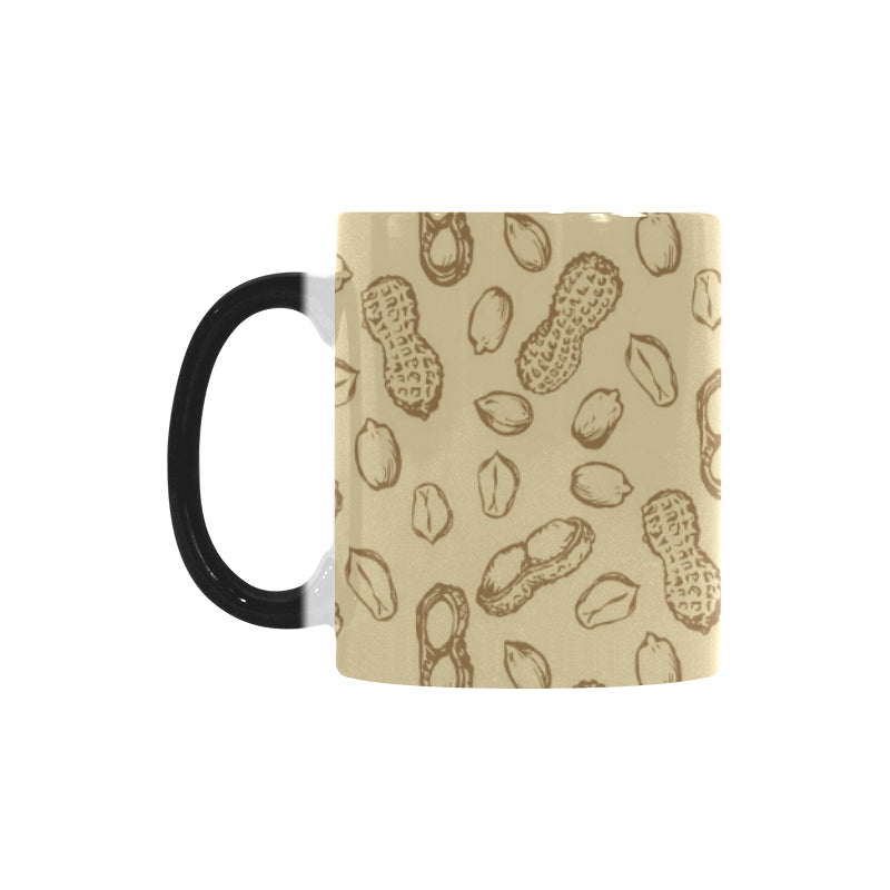 hand drawn peanuts pattern Morphing Mug Heat Changing Mug