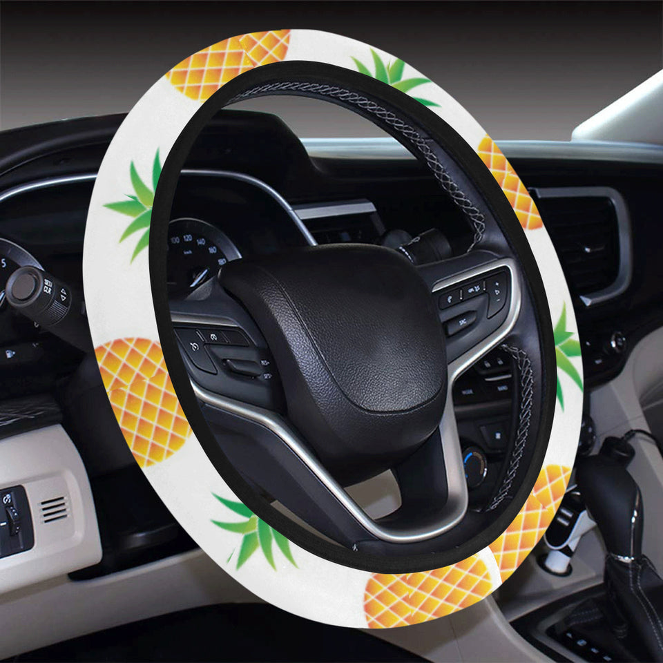Pineapples pattern Car Steering Wheel Cover