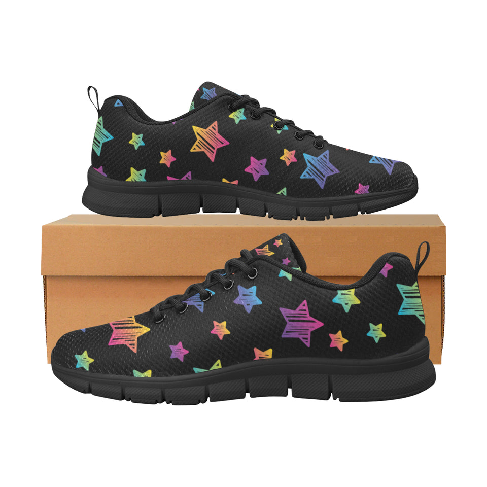 Colorful star pattern Men's Sneaker Shoes