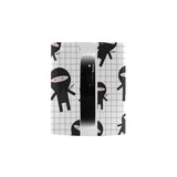 Ninja pattern plaid background Morphing Mug Heat Changing Mug