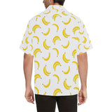 Banana pattern Men's All Over Print Hawaiian Shirt