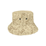 hand drawn peanuts pattern Unisex Bucket Hat