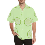 Cucumber pattern Men's All Over Print Hawaiian Shirt