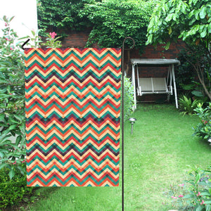 zigzag chevron colorful pattern House Flag Garden Flag