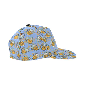 Beer pattern All Over Print Snapback Cap