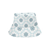 nautical steering wheel chain Unisex Bucket Hat