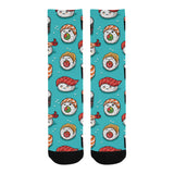 Cute sushi pattern Crew Socks